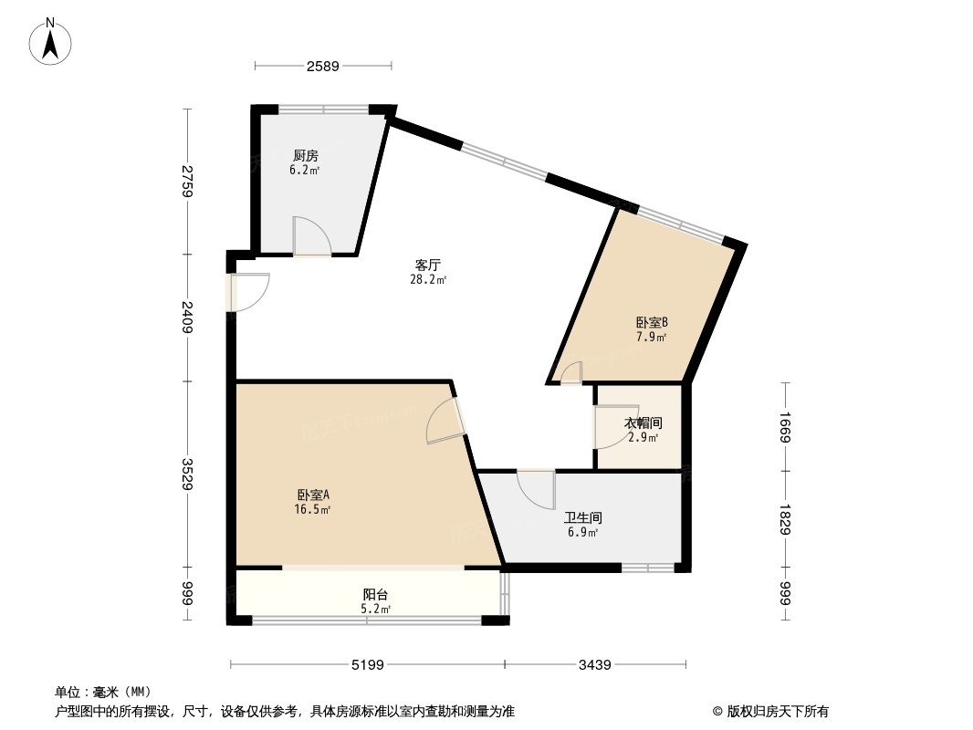 户型图1/2