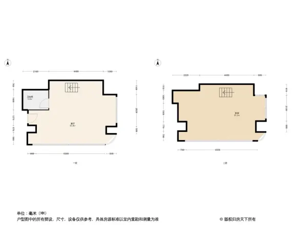 星港城商住楼户型图