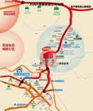 兴园广场交通图