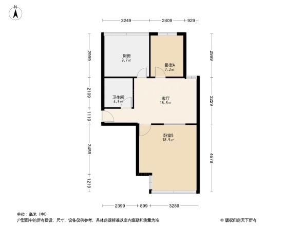 锦绣山庄户型图