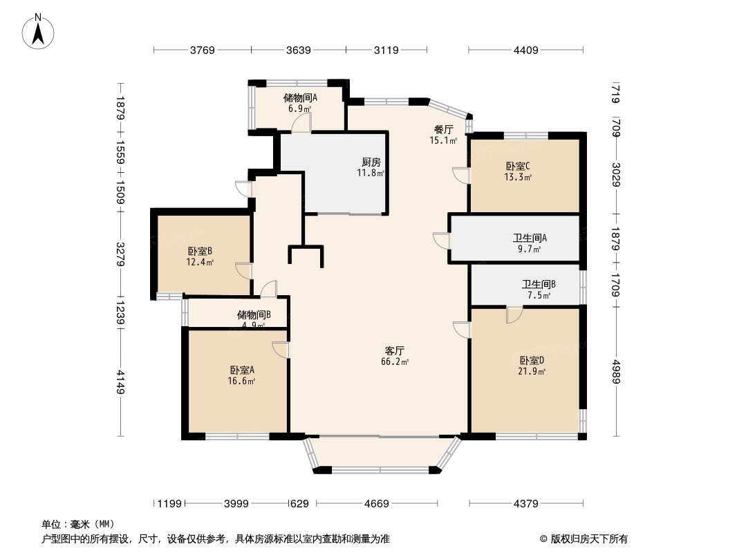 水韵名城户型图图片