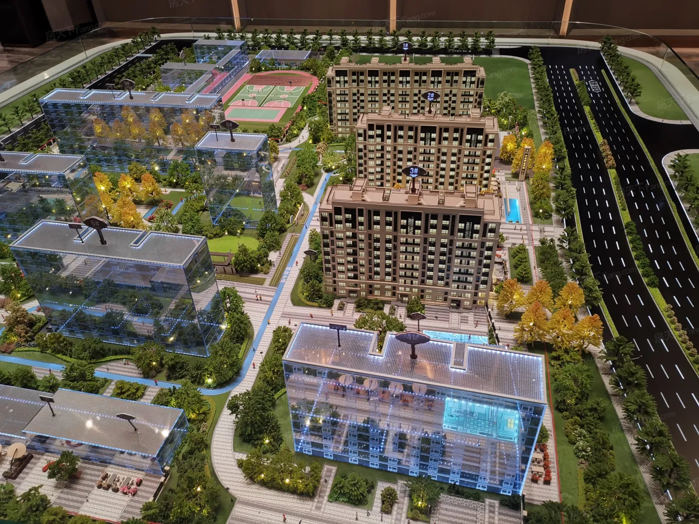 55/ 57 沙盘实景