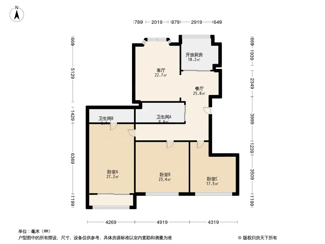 水韵名城户型图图片