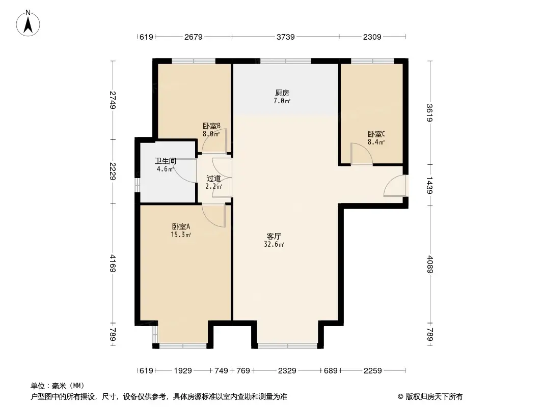 首創國際城戶型圖