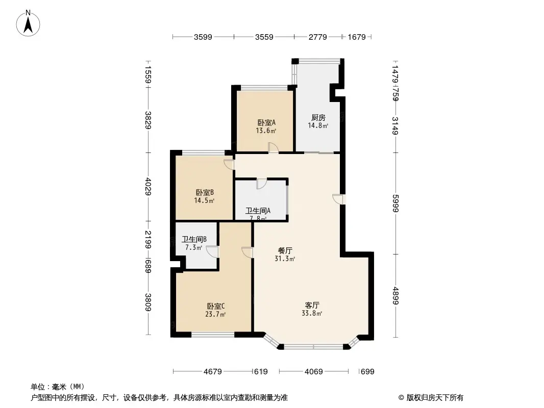 水韵名城户型图图片