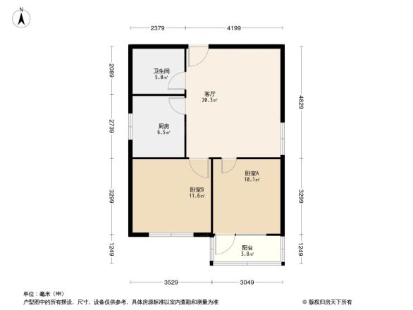 锦绣山庄户型图