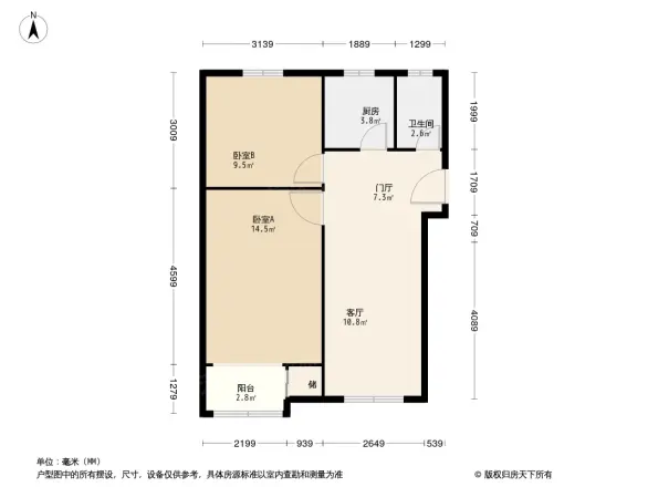 藏经馆胡同户型图