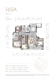 金昌烟波飞鹭4室2厅1厨3卫建面165.00㎡