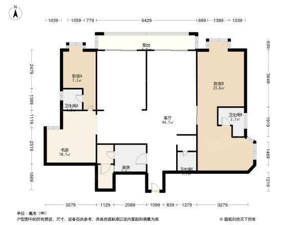 神仙树大院一期户型图