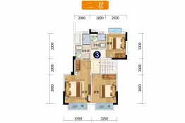 南宁空港恒大养生谷4室2厅1厨3卫建面116.0㎡