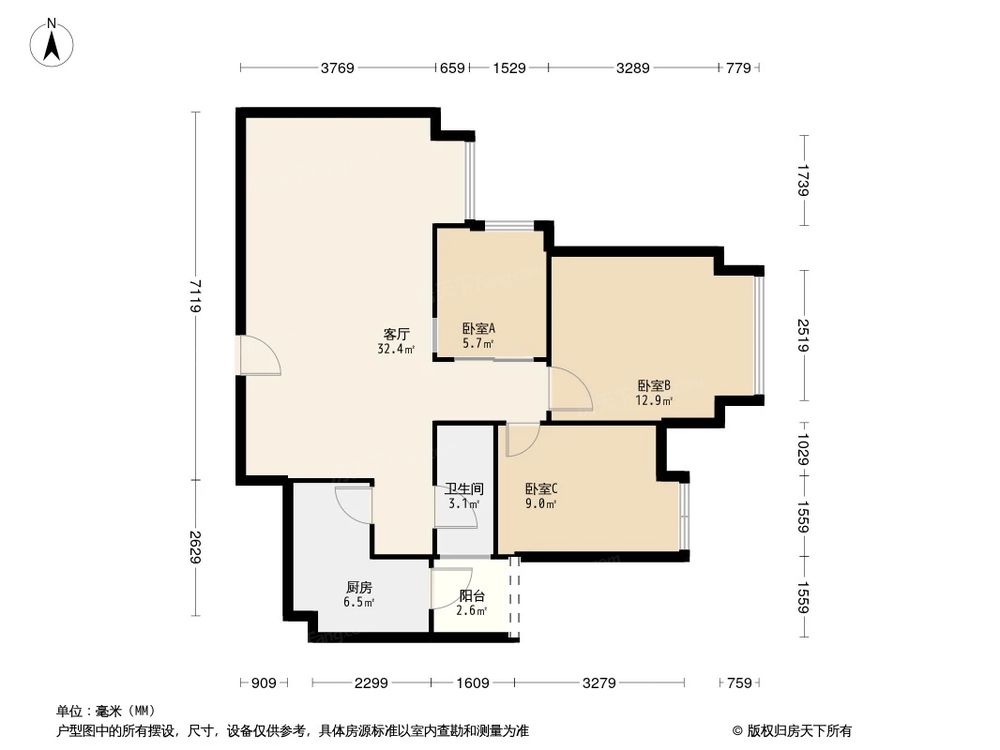 相似户型图