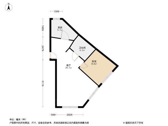 望江东竹苑户型图