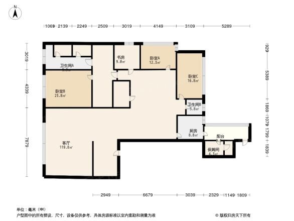朗基望今缘户型图