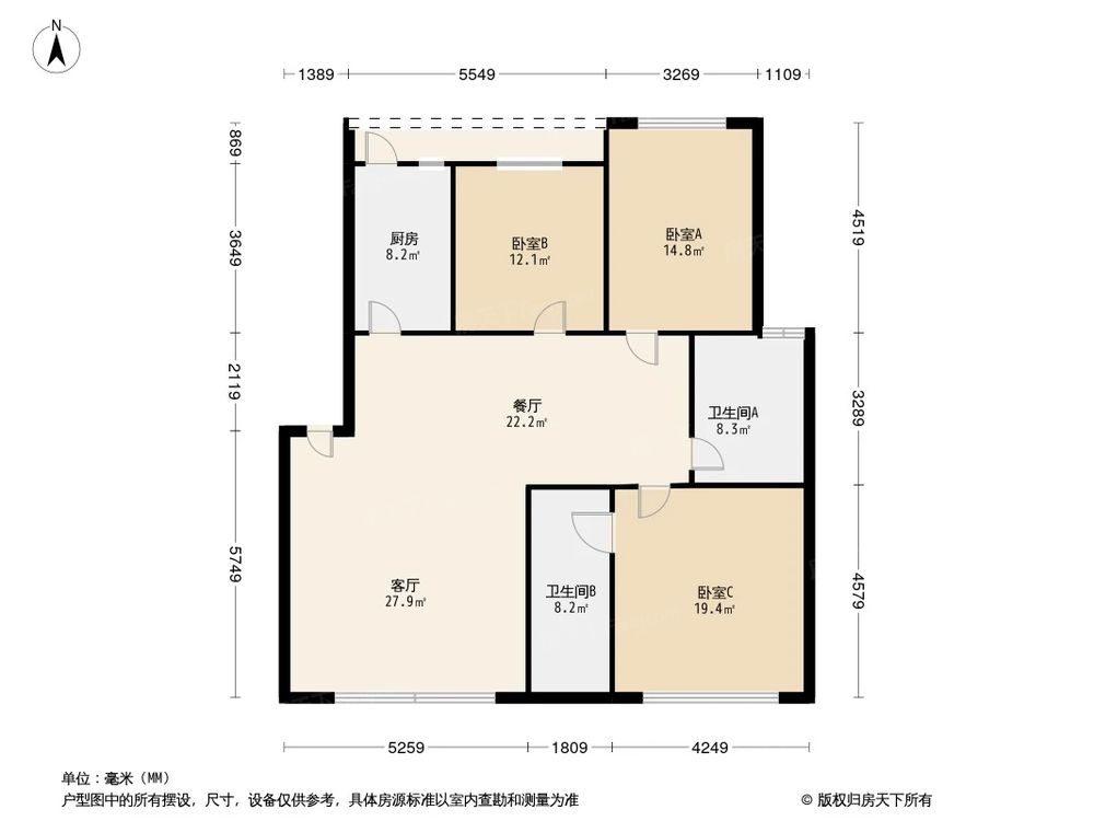 相似户型图