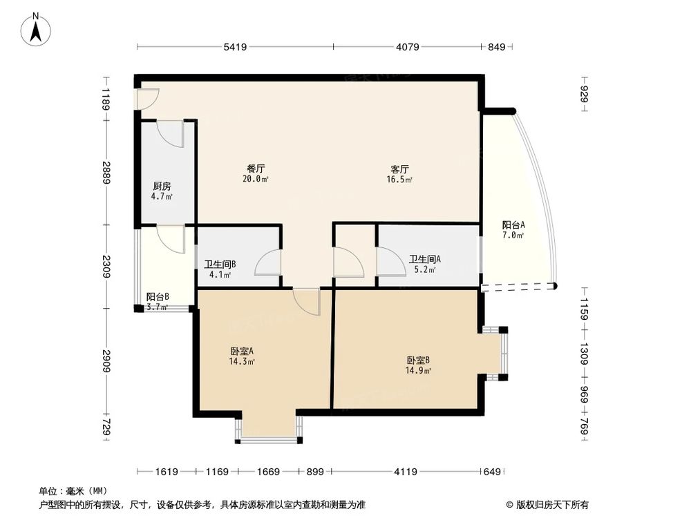 相似户型图