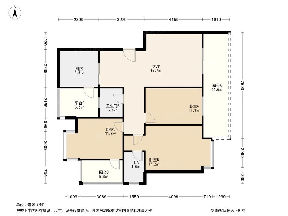 相似户型图