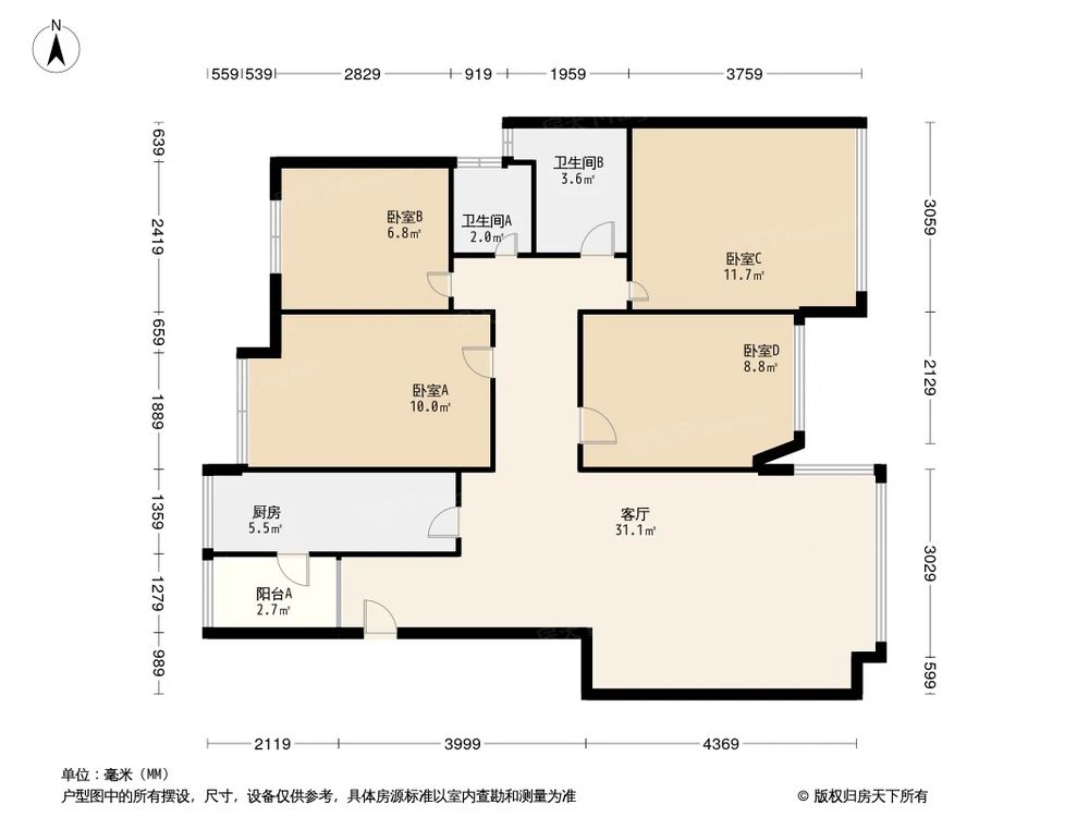 相似户型图