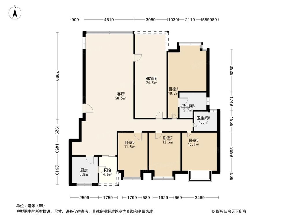 相似户型图