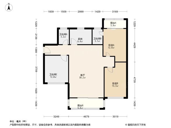 广益小区户型图