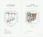 彭山领地观江府E1户型