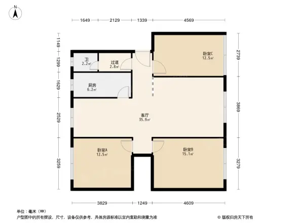 安康苑户型图