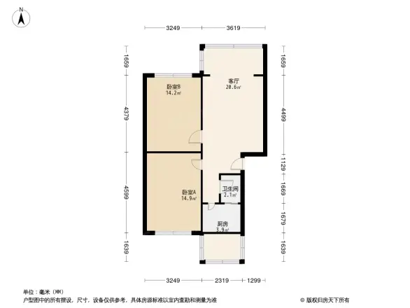 双顺路4号院户型图