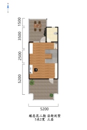 蝶恋花小镇3室2厅1厨3卫建面190.00㎡