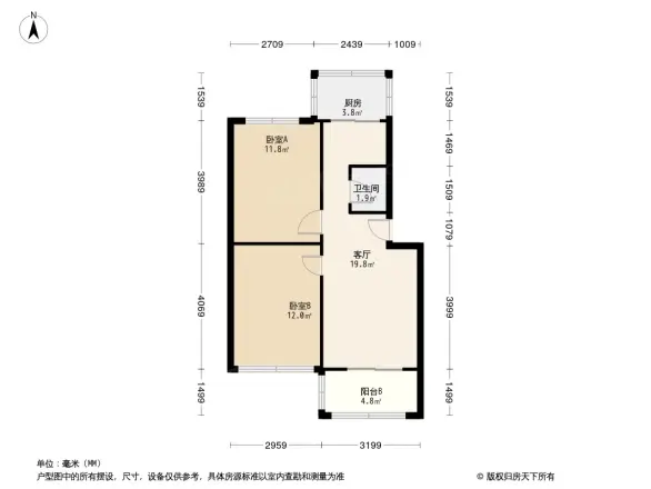双顺路4号院户型图
