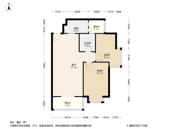 万家华庭户型图