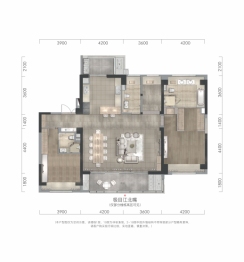 中海天钻3室2厅1厨2卫建面195.00㎡