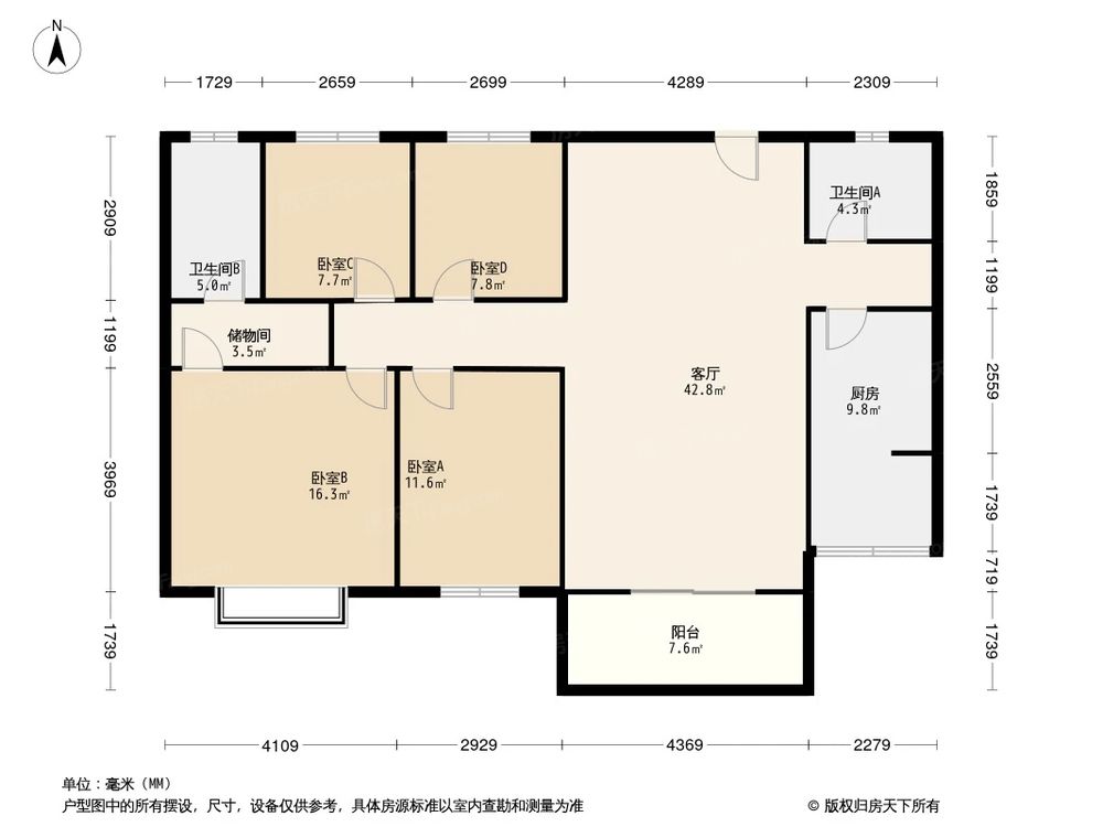 相似户型图