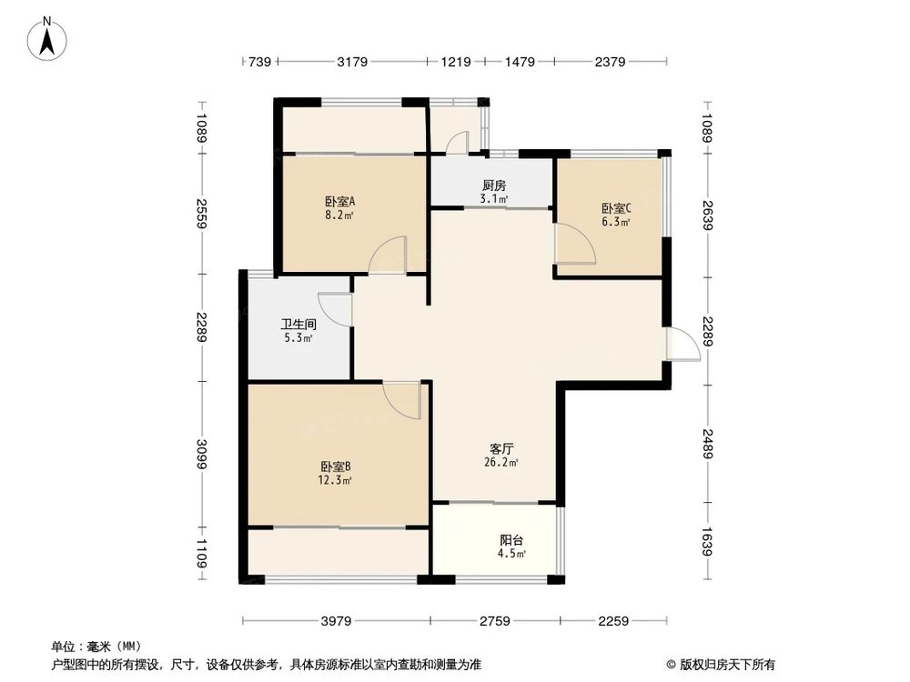 相似户型图