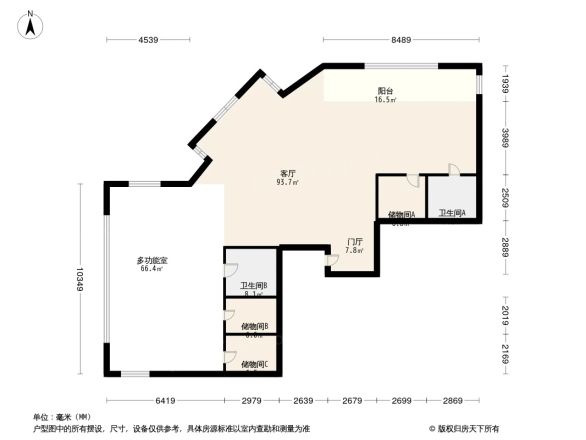 蜀源大厦户型图