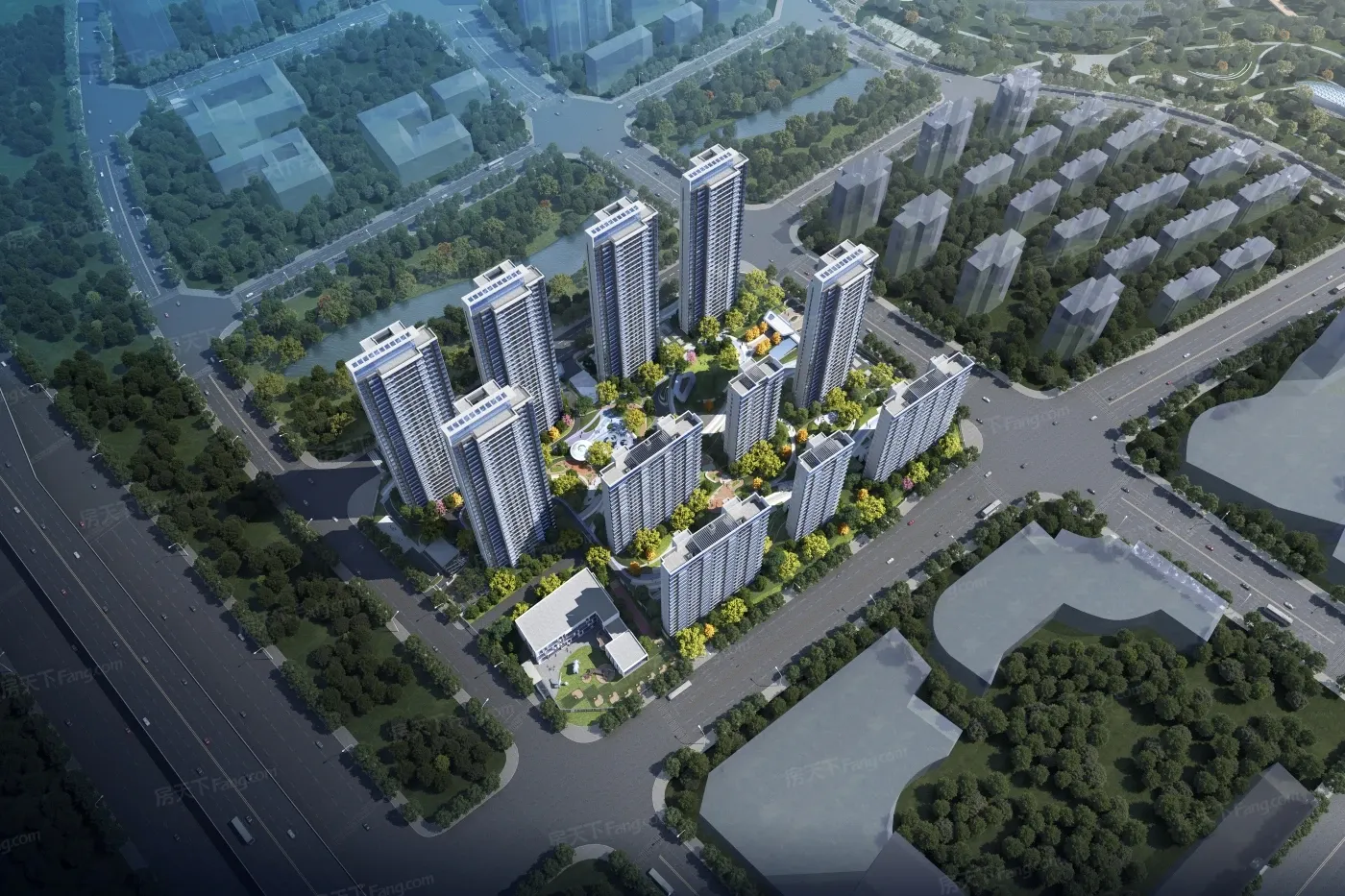 郑州华侨城图片_样板间图_位置图_装修效果图-郑州房天下