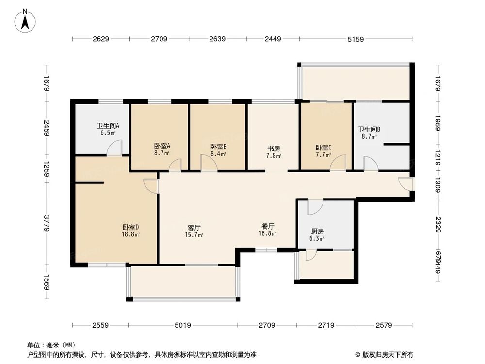 相似户型图