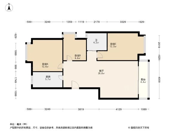 康郡户型图