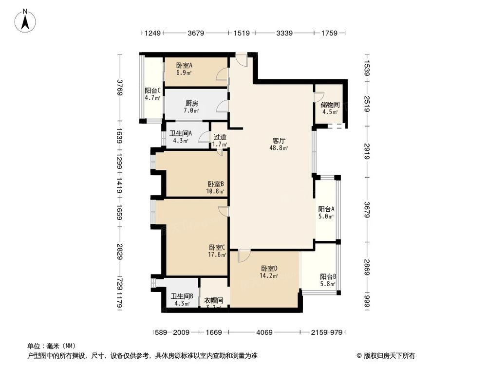 相似户型图