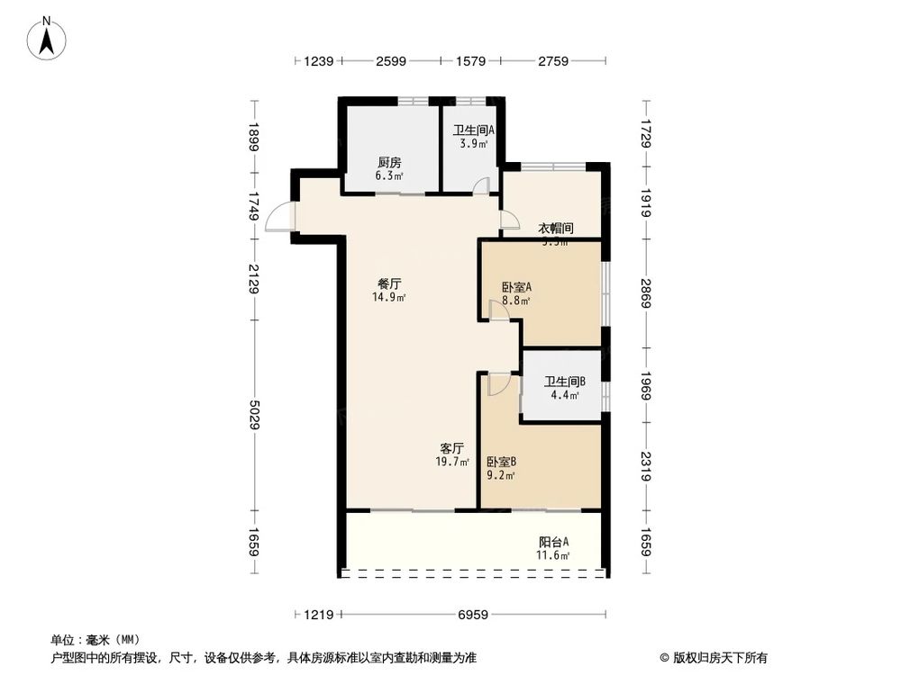 相似户型图