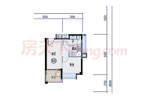 尚逸华府1幢02户型