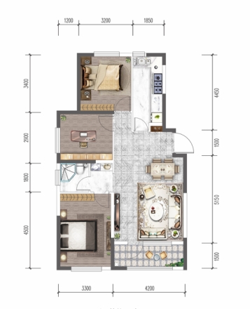 嘉屋文宸府户型图
