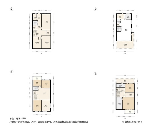 香邑山户型图