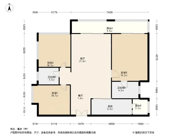 九龙仓时代上城户型图