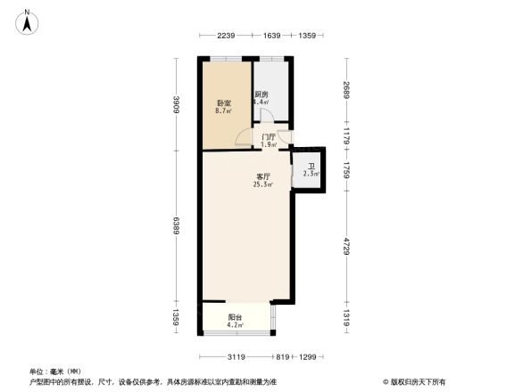 厂洼2号楼户型图