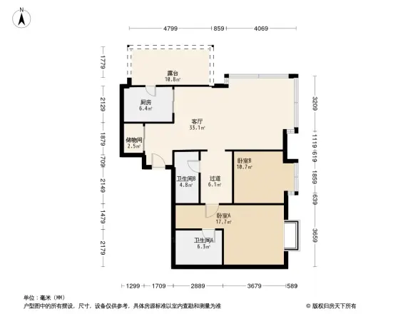 龙景湾别墅户型图