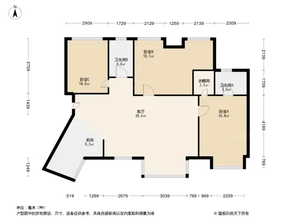 九龙仓时代上城户型图