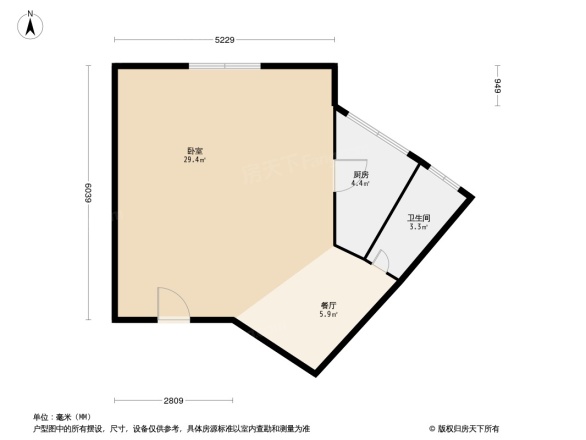 名景花园户型图