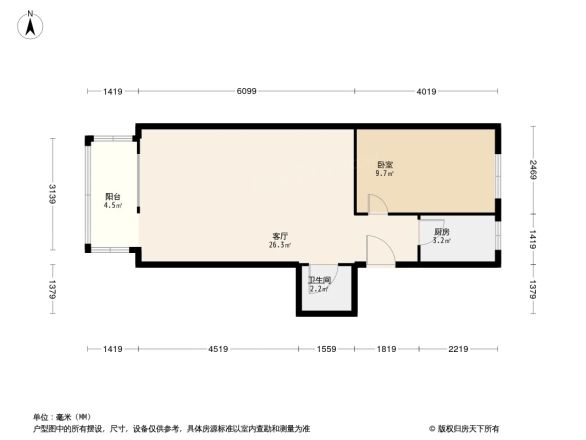 麦子店居住区户型图