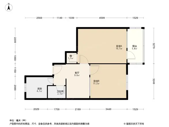 马甸电信局宿舍户型图