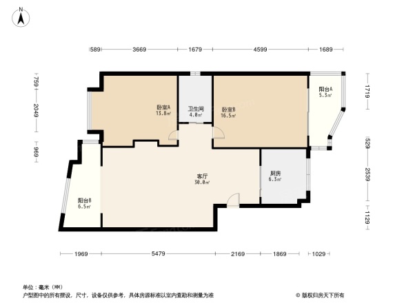 兴元花园户型图