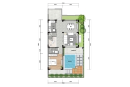 国安海岸3室2厅1厨2卫建面101.02㎡